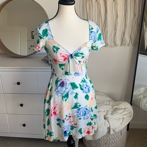 Floral dress, size XS